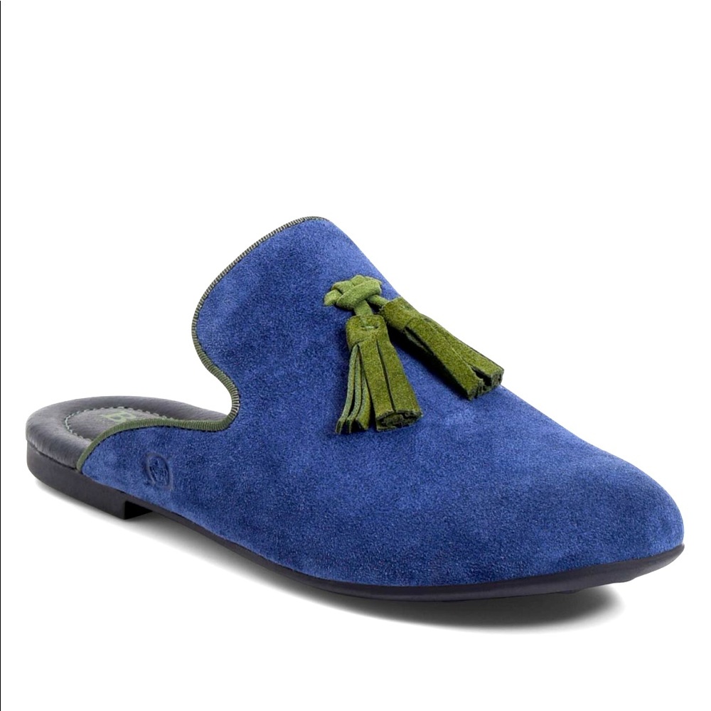 Born suede Mule Slips on half dress shoe